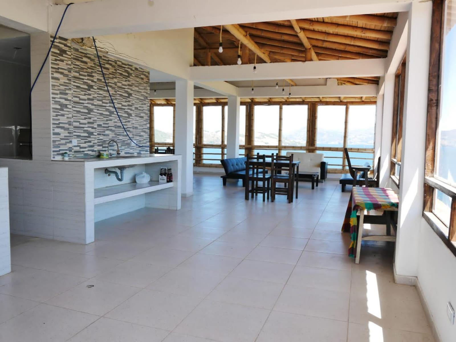 Hotel Tota Eliseo Playa Blanca Lago De Tota Exterior foto