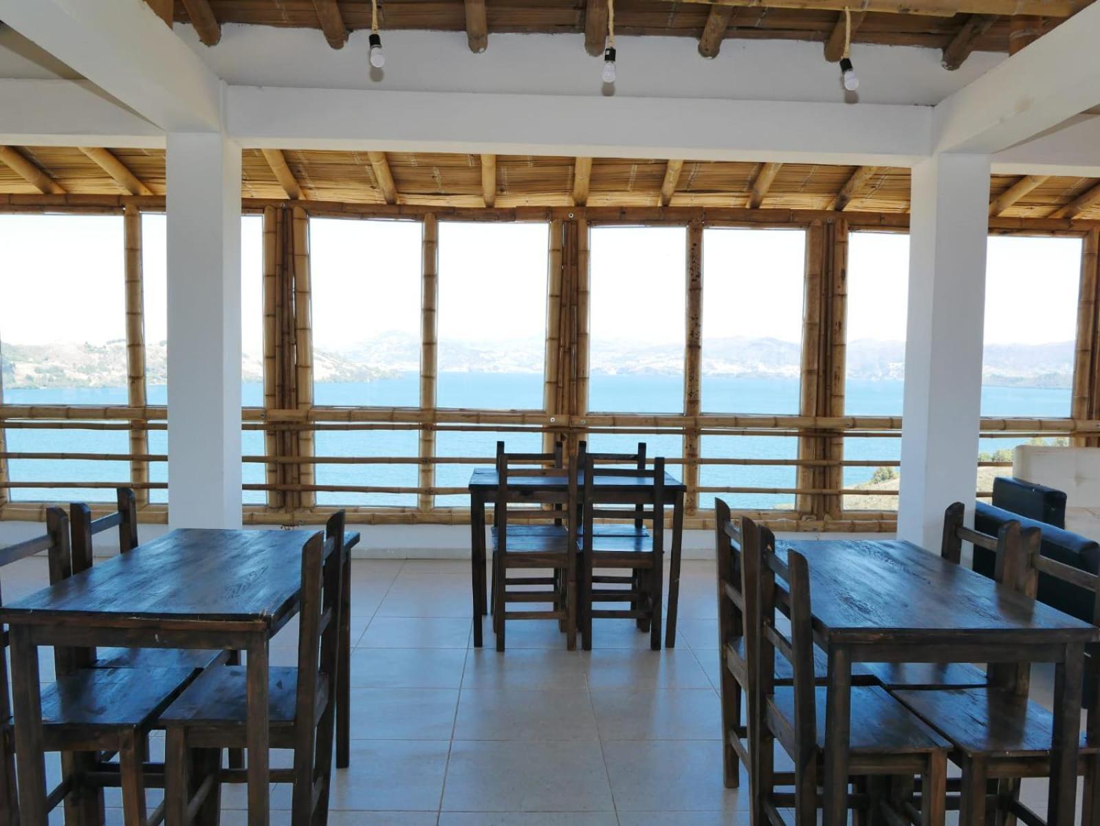 Hotel Tota Eliseo Playa Blanca Lago De Tota Exterior foto